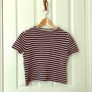 Cashmere Mock-neck Sweater tee M